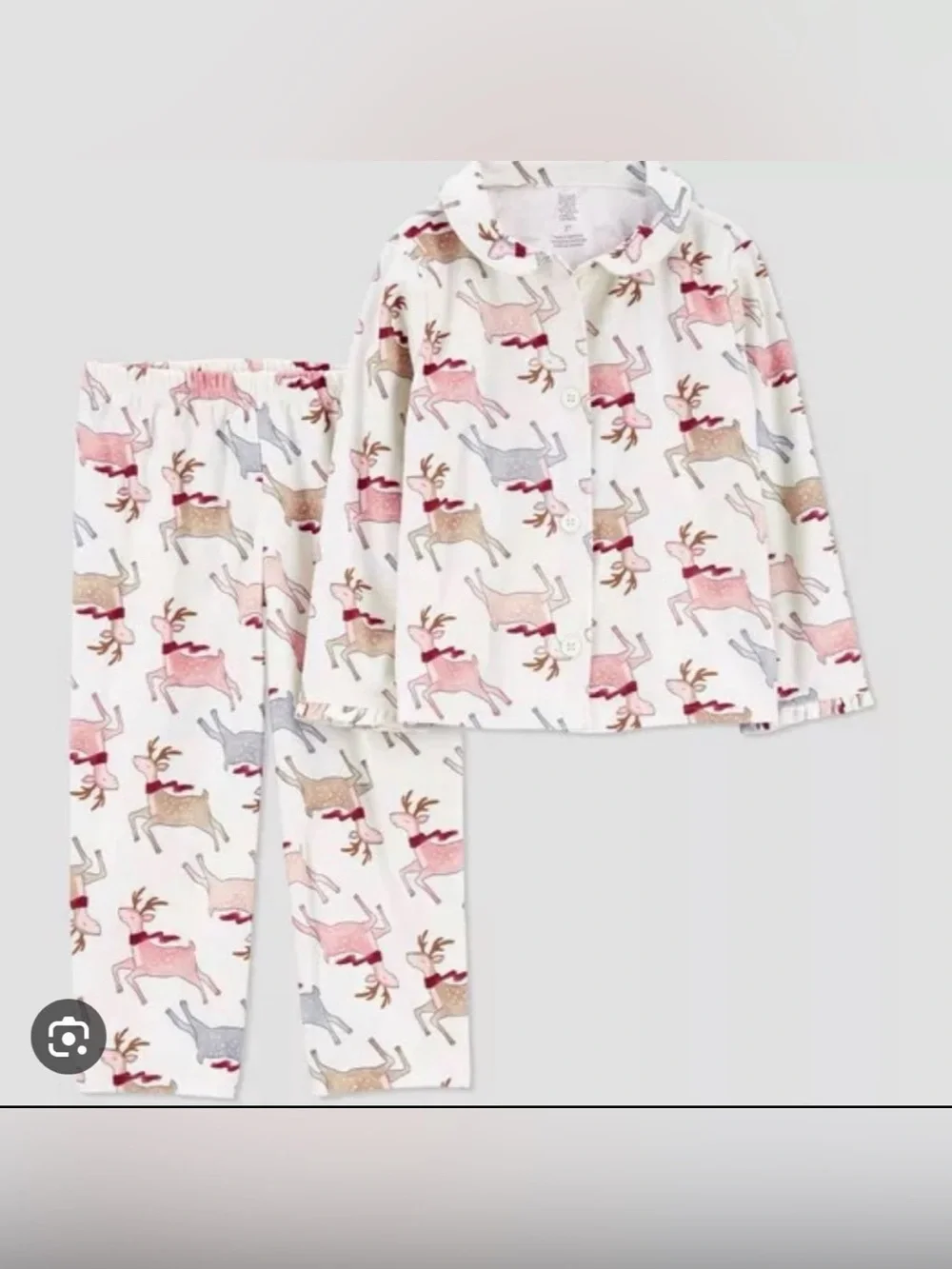 Carter’s Just One You Girls 2-PC flannel Pajama Set 5T